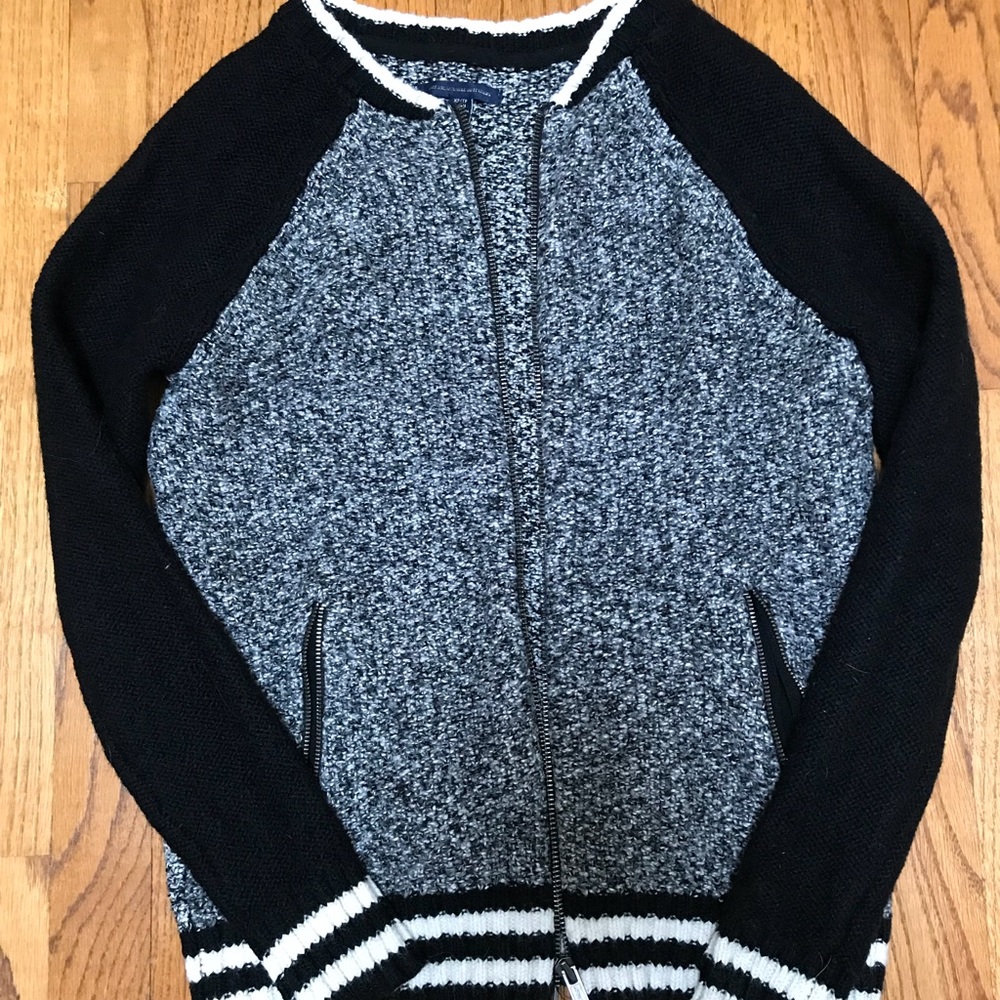 Bomber-style Sweater
